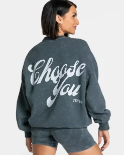 Hot Acid Oversized Sweater "" Damen Hoodies & Jacken