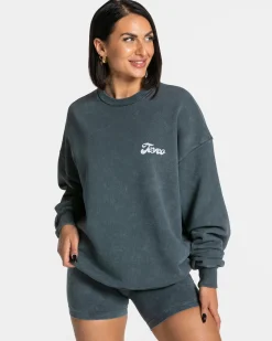 Hot Acid Oversized Sweater "" Damen Hoodies & Jacken