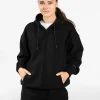 Discount Anniversary Oversized Zip Jacke Women "" Damen Hoodies & Jacken
