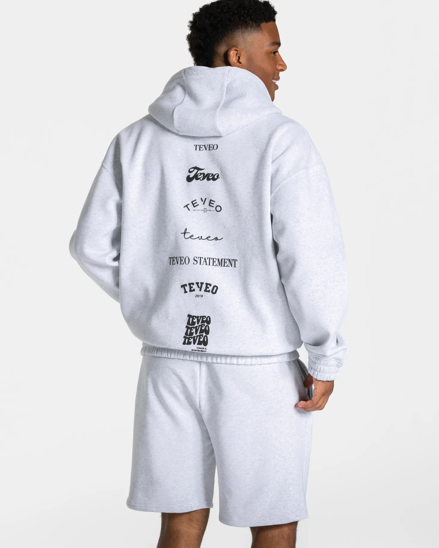 New Anniversary Oversized Zip Jacke Men "" Herren Hoodies & Sweatjacken