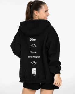 Discount Anniversary Oversized Zip Jacke Women "" Damen Hoodies & Jacken