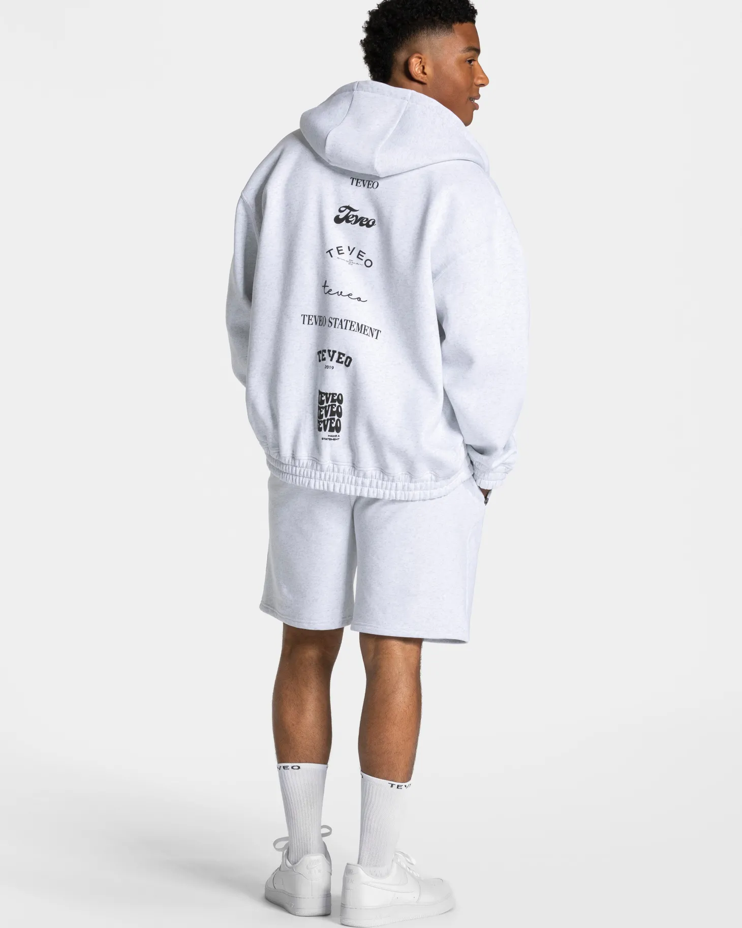 New Anniversary Oversized Zip Jacke Men "" Herren Hoodies & Sweatjacken
