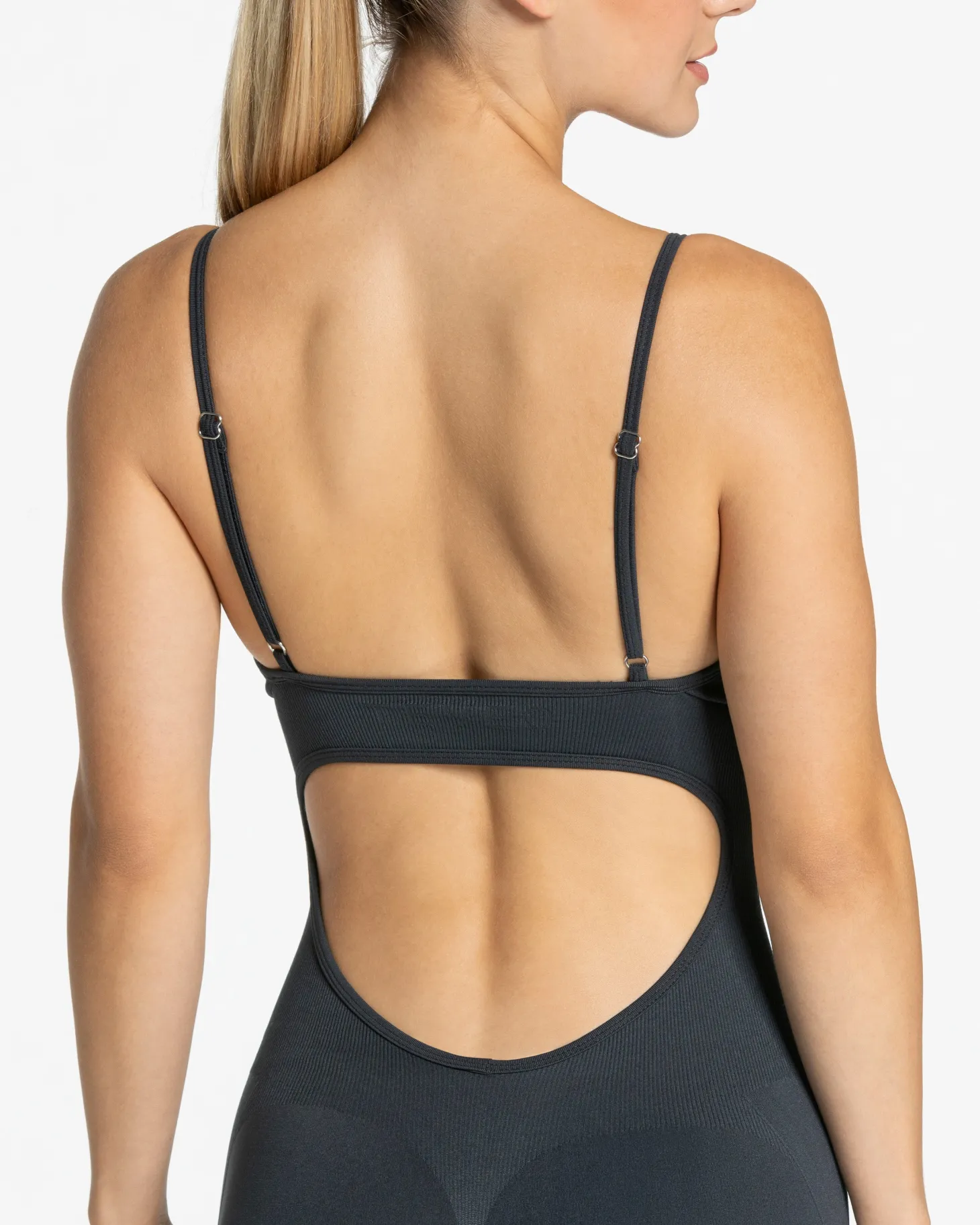 Shop Essence V-Back Covert Scrunch Jumpsuit "" Damen Jumpsuits