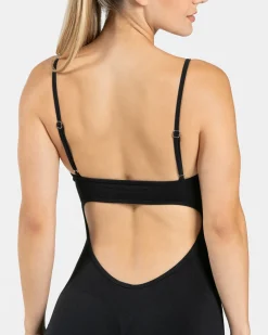 Shop Essence V-Back Covert Scrunch Short Jumpsuit