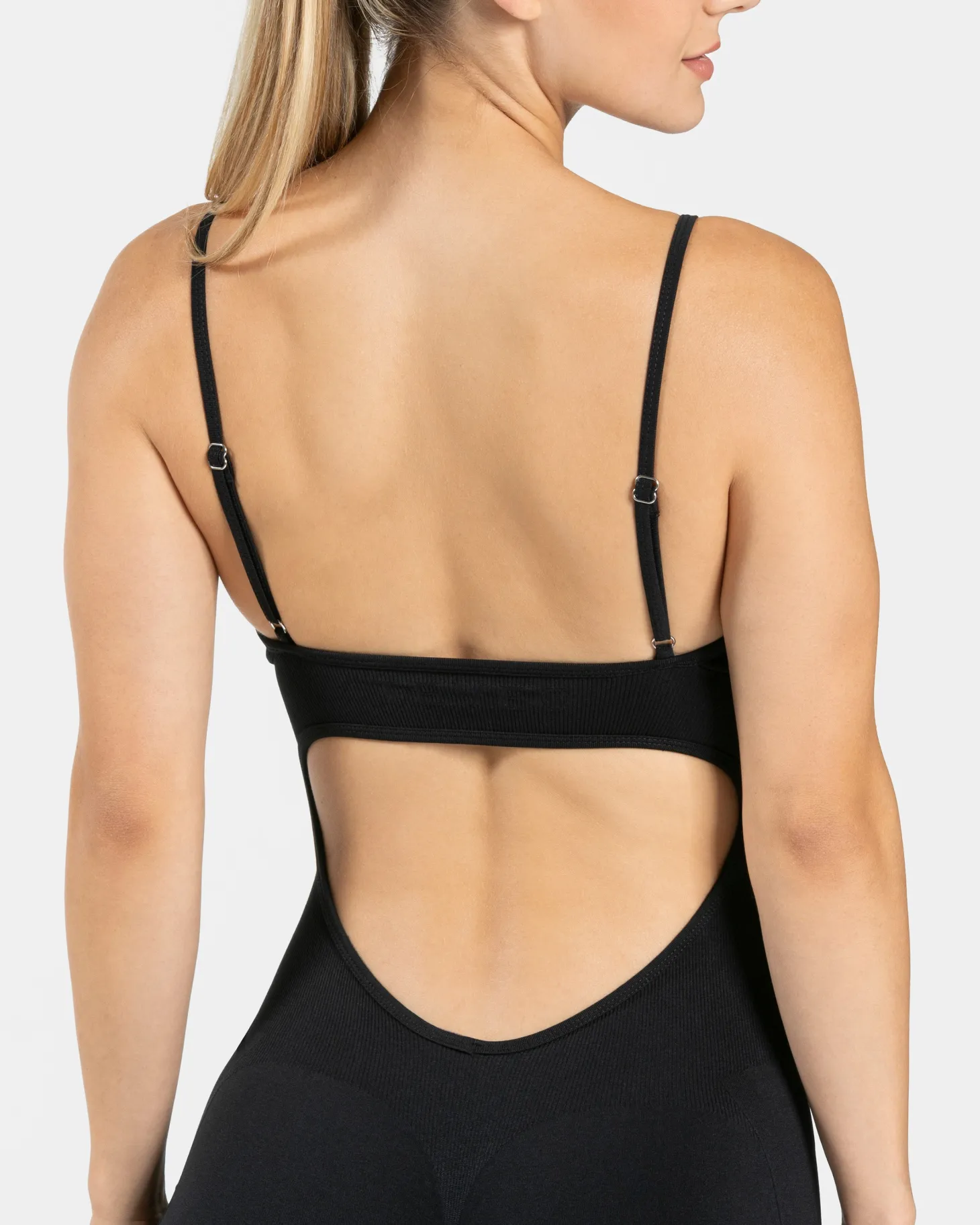 Shop Essence V-Back Covert Scrunch Short Jumpsuit "" Damen Jumpsuits