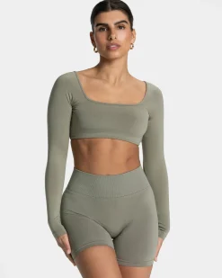 Best Sale Femme Backless Longsleeve "" Damen Longsleeves