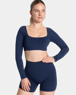 Outlet Femme Backless Longsleeve "" Damen Longsleeves