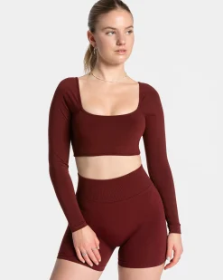 Clearance Femme Backless Longsleeve "" Damen Longsleeves