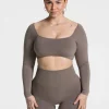 Cheap Femme Backless Longsleeve "" Damen Longsleeves