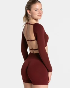 Clearance Femme Backless Longsleeve "" Damen Longsleeves