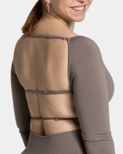 Cheap Femme Backless Longsleeve