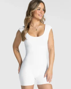 Outlet Femme Backless Short Jumpsuit "" Damen Jumpsuits