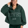 Shop Femme Half Zip Sweater "" Damen Hoodies & Jacken