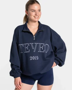 Outlet Femme Half Zip Sweater "" Damen Hoodies & Jacken