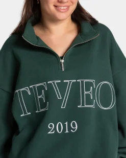 Shop Femme Half Zip Sweater