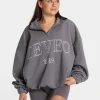 Fashion Femme Half Zip Sweater "" Damen Hoodies & Jacken