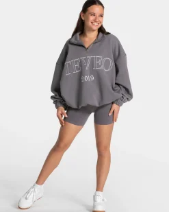 Fashion Femme Half Zip Sweater