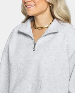 Sale Femme Half Zip Sweater 
