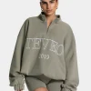 Shop Femme Half Zip Sweater "" Damen Hoodies & Jacken