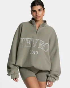 Shop Femme Half Zip Sweater "" Damen Hoodies & Jacken