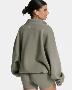Shop Femme Half Zip Sweater 
