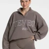 Online Femme Half Zip Sweater "" Damen Hoodies & Jacken