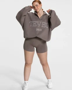 Online Femme Half Zip Sweater 