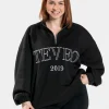 New Femme Half Zip Sweater "" Damen Hoodies & Jacken