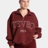 Best Sale Femme Half Zip Sweater "" Damen Hoodies & Jacken