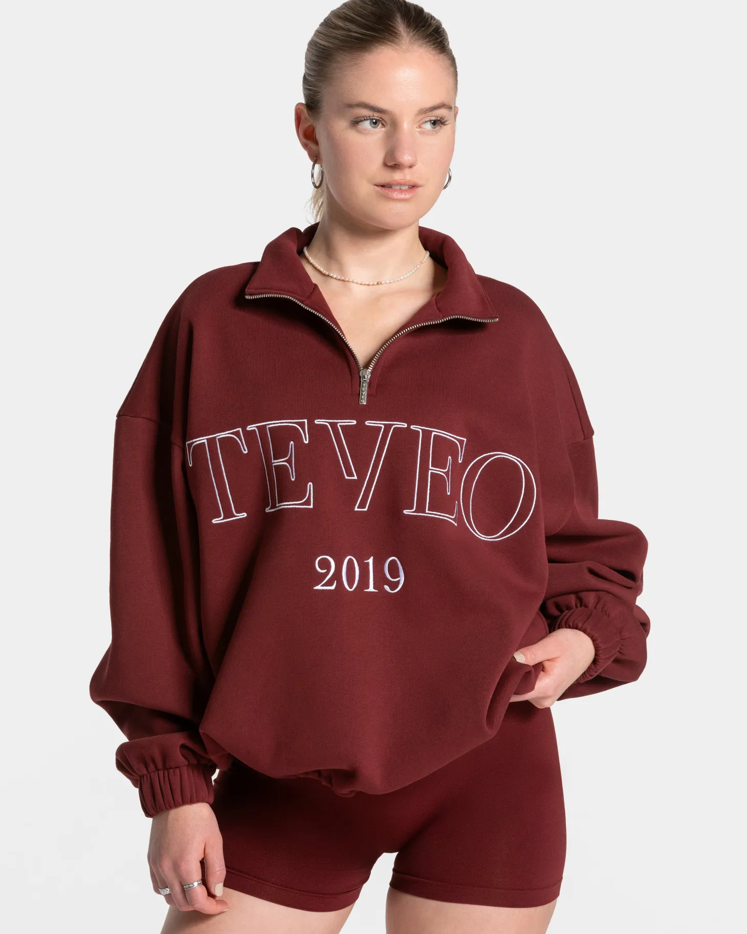 Best Sale Femme Half Zip Sweater "" Damen Hoodies & Jacken