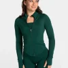 Cheap Femme Shaping Zip Jacke "" Damen Longsleeves