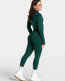 Cheap Femme Shaping Zip Jacke 
