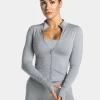 Clearance Femme Shaping Zip Jacke "" Damen Longsleeves