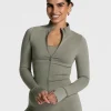 Fashion Femme Shaping Zip Jacke "" Damen Longsleeves