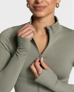 Fashion Femme Shaping Zip Jacke 