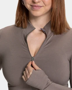Flash Sale Femme Shaping Zip Jacke