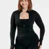 Sale Femme Shaping Zip Jacke "" Damen Longsleeves