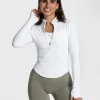 Shop Femme Shaping Zip Jacke "" Damen Longsleeves
