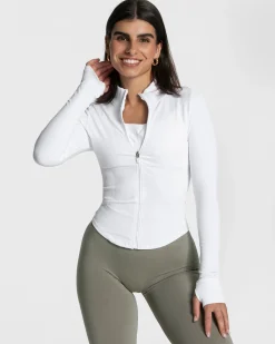 Shop Femme Shaping Zip Jacke "" Damen Longsleeves