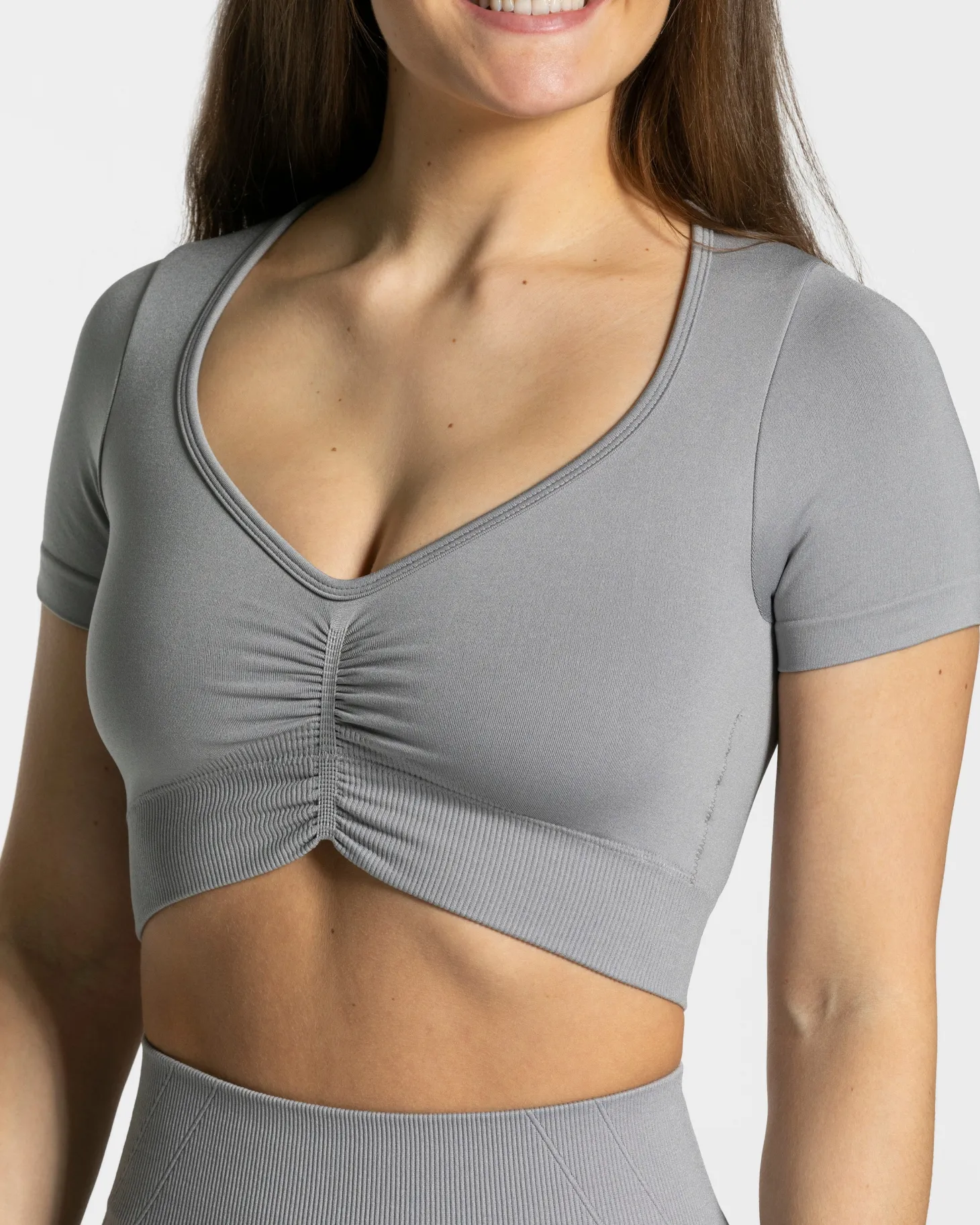 Cheap Focus Crop Top "" Damen T-shirts | Tops