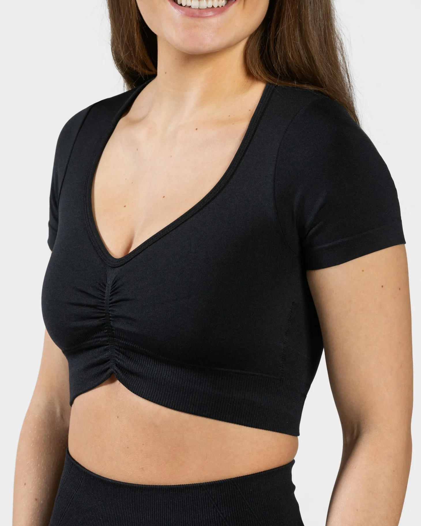 New Focus Crop Top "" Damen T-shirts | Tops