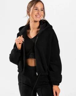 Clearance Iconic Oversized Zip Hoodie "" Damen Hoodies & Jacken