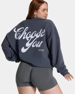 Sale Pure Oversized Sweater "" Damen Hoodies & Jacken