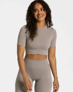 Outlet Sensation Crop Top "" Damen T-shirts | Tops