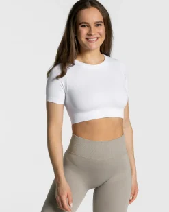 Outlet Sensation Crop Top "" Damen T-shirts | Tops