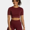 Cheap Sensation Crop Top "" Damen T-shirts | Tops