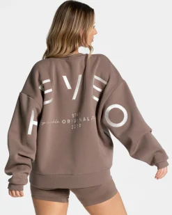 Online Signature Oversized Sweater "" Damen Hoodies & Jacken