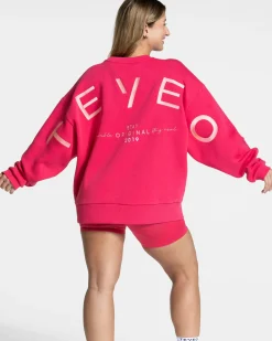 Fashion Signature Oversized Sweater "" Damen Hoodies & Jacken