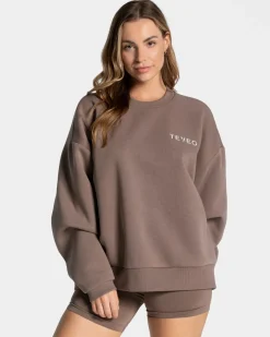 Online Signature Oversized Sweater "" Damen Hoodies & Jacken