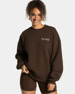 New Signature Oversized Sweater "" Damen Hoodies & Jacken
